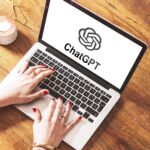 ChatGPT-Symbol auf Laptop